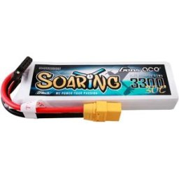 Gens Ace Batterie De Drone G-tech Soaring 3300mah 11.1v 30c 3s1p Lipo Pack With Xt90 Plug Blue One Size unisex