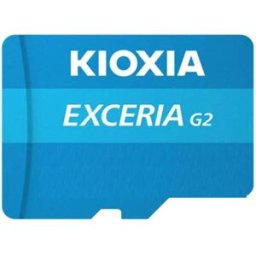 Kioxia Carte Mémoire Microsd Exceria G2 128gb Blue One Size unisex