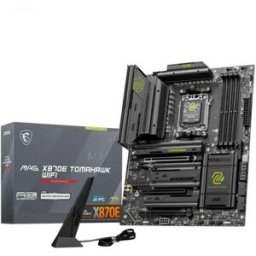 MSI Carte Mère Mag X870e Tomahawk Wifi Black One Size unisex