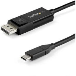 Startech Câble Usb-c Vers Dp 1.4 33 Pieds 8k 30 Black One Size unisex
