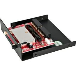 Startech Carte Adaptateur Ide Vers Cf Pour Baie De Lecteur De 3.5 Pouces Black One Size unisex