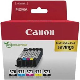 Canon Ink Cartouche D´encre Pgi-570 + Cli-571 Multicolor One Size unisex
