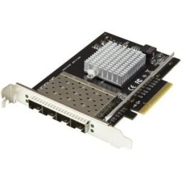 Startech Carte D´extension Pcie 4 Ports Sfp+ Intel Xl710 Pci-e Silver / Black One Size unisex