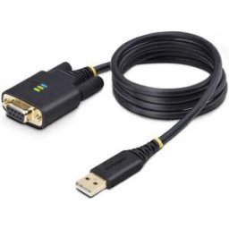 Startech Câble Usb-a 1p3ffcnb-usb-serial Black One Size unisex