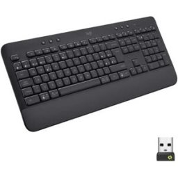 Logitech Clavier Sans Fil Signature K650 Rf Espagnol Graphite One Size unisex