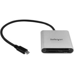 Startech Lecteur De Carte Sd Microsd Compactflash Usbc Silver / Black One Size unisex
