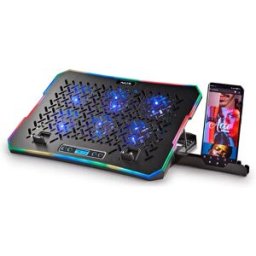 Ngs Base De Refroidissement Pour Ordinateur Portable Hero Stand 15.6´´ Black One Size unisex