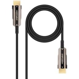 Nanocable Câble Hdmi 2.0 10.15.2020 4k 20 M Black One Size unisex