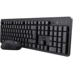Trust Clavier Et Souris Sans Fil Tkm-360 Black One Size unisex