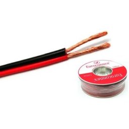 Euroconnex Câble D´enceinte 4509 2x0.50 Mm 100 M Black / Red One Size unisex