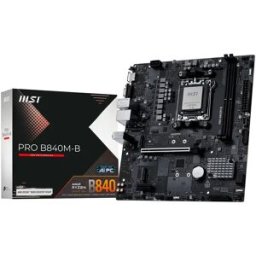 MSI Carte Mère Pro B840m-b Black One Size unisex
