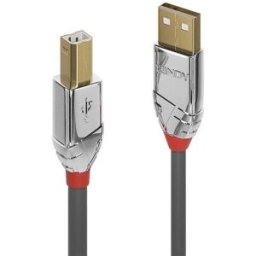 Lindy Câble Usb-b 7.5 M Black One Size unisex