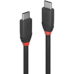 Lindy Câble Usb-c 3a 1.5 M Black One Size unisex