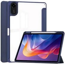 Crococase Housse Crystal Redmi Pad 2 Dark Blue One Size unisex