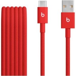 Beats Câble Usb-a Vers Usb-c Woven 1.5 M Rapid Red One Size unisex