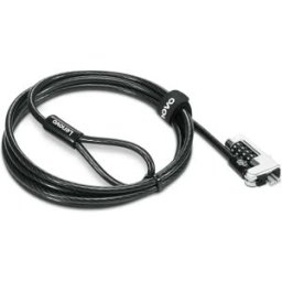 IBM Idg Câble De Sécurité Pour Ordinateur Portable Combination Black / Silver One Size unisex