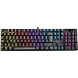 Krom Clavier Mécanique Gaming Nxkromkasic Espagnol Grey One Size unisex