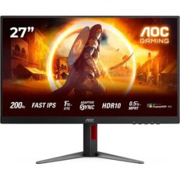 AOC Écran 27g4ha 27´´ Full Hd Ips Wled 180hz Black / Red One Size unisex