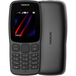 Nokia Téléphone Portable 106 Black One Size unisex