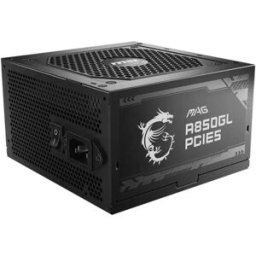 MSI Alimentation Modulaire Mag A850gl 80 Plus Gold 850w Black One Size unisex