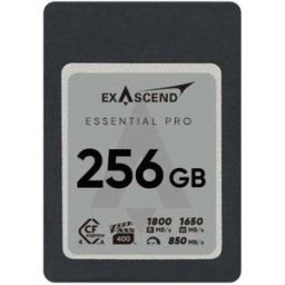 Exascend Carte Mémoire Cfexpress 4.0 Type A Essential Pro 256gb Black One Size unisex