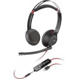 HP Casque Voip Poly 5220 Usb-c +3.5mmp+usb Black One Size unisex