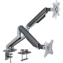 Tooq Support De Bras Pour Double Moniteur Db4132tnr-g 17-32´´ Grey One Size unisex