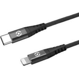 Celly Câble Usb C Vers Lightning 1 M 60w Black One Size unisex