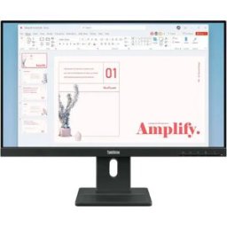 IBM Écran Thinkvision E24-40 24´´ Full Hd Ips Wled 100hz Black One Size unisex