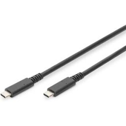 Digitus Ak-300343-008-s Câble Usb-c 1 M Black One Size unisex