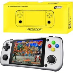 Unico Console Rétro Pocket Snk Avec 40 Jeux Gray One Size unisex
