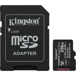 Kingston Carte Mémoire 256gb Microsdxc Canvas Select Plus Gen3 150mb/s A1 Black One Size unisex
