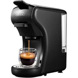 Hibrew Machine à Café à Capsules 3 In 1 H1a 1450w Black One Size unisex