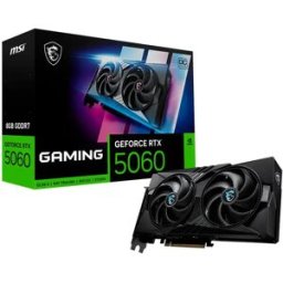MSI Carte Graphique Rtx 5060 Gaming Oc 8gb Gddr7 Black One Size unisex