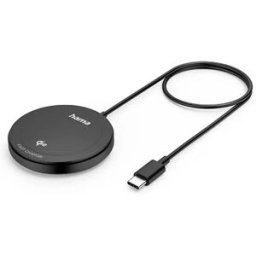 Hama Kit Aimants Chargeur Sans Fil Qi2 15w Black One Size unisex