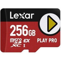 Lexar Carte Mémoire Microsd Express 7.1 Play Pro 256gb Black / Red One Size unisex