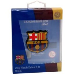 Fc Barcelona Emblème 16 Go Clé Usb Red / Blue One Size unisex