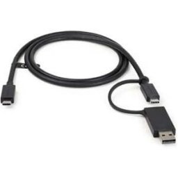 Startech Câble Usb C Avec Adaptateur Usb 0.9 M Black One Size unisex