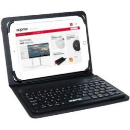 Approx Étui Clavier Pour Tablette Bluetooth Universal 10.1´´ Black One Size unisex