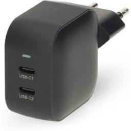 Nedis Chargeur Mural Usb-c Pd 3.0 Gan 45w Black One Size unisex