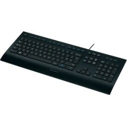 Logitech Clavier K208e Allemand Black One Size unisex