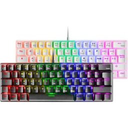 Mars Gaming Clavier Mécanique Gaming Mk60 Switch Blue Italien Black One Size unisex