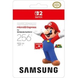 Nintendo Hw Carte Sd Switch 2 Samsung Micro Sd Express 256gb Red One Size unisex