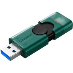 Kingston Clé Usb Datatraveler Usb A/c 256gb Silver One Size unisex