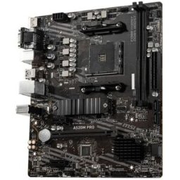 MSI Carte Mère Am4 A520m Pro Black / Silver One Size unisex