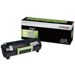 Lexmark Programme à Haut Rendement 512h Black One Size unisex