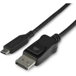 Startech Câble Usb-c Vers Dp 1.4 33 Pieds 8k Black One Size unisex