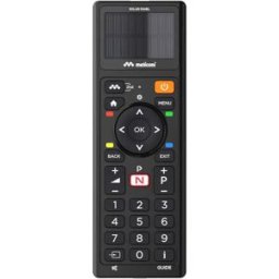Meliconi Télécommande Universelle Pour Tv Telec Solar Black One Size unisex