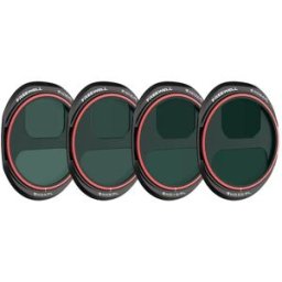 Freewell Filtre De Caméra De Drone Dji Mavic 4 Pro Nd Pl Bright Day 4 Unités Black One Size unisex
