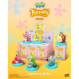 Mighty Jaxx Spongebob Squarepants Blind Box Kandy X Jason Freeny Collection Soda Édition Présentoir Bob L´Éponge 6 Unités Multicolor One Size unisex